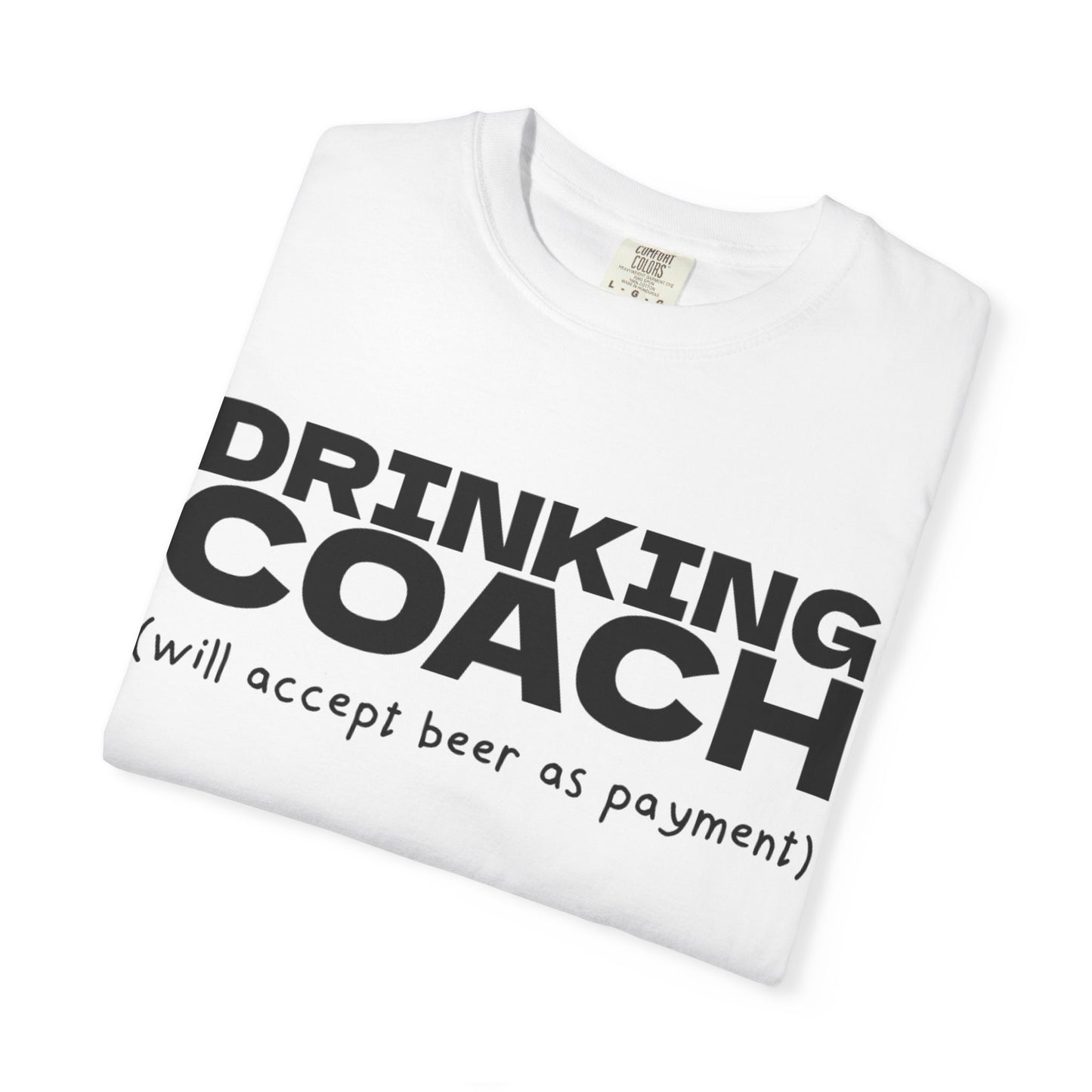 DRINKING COACH WHITE TEE